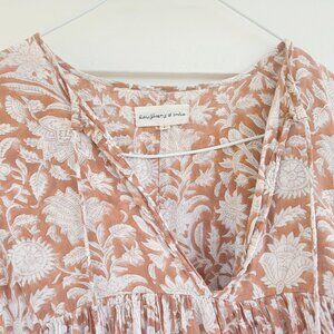 Daughters of India KYRA dress MINI CARAMEL L